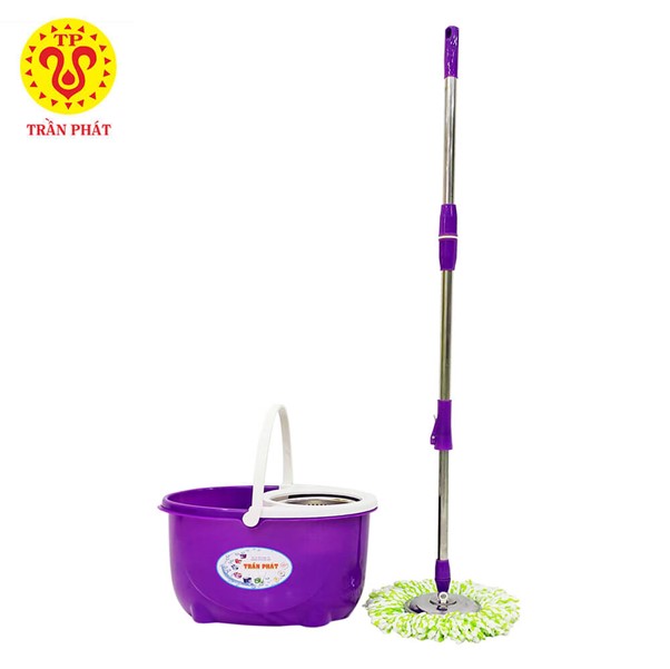 Tran Phat mop set with 360° rotating arm TP909 purple