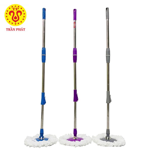 Mẫu cây lau nhà xoay tay 360 độ Trần Phát TP918