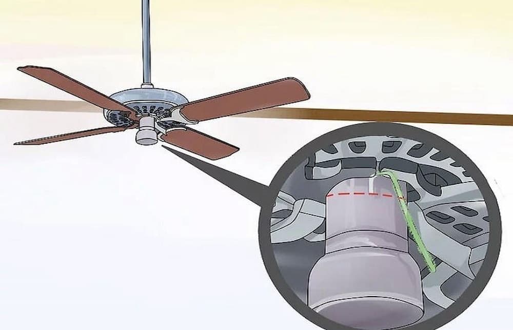HOW TO CLEAN A Ceiling FAN SIMPLE
