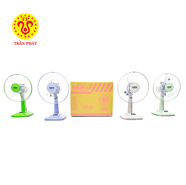 Akifan desk fan B41 has 4 colors for you to choose from