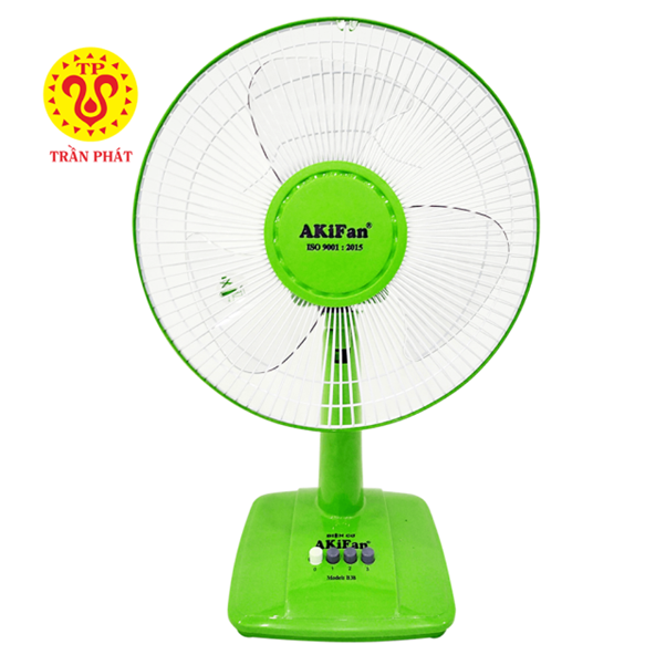 Akifan desk fan B38  in green color