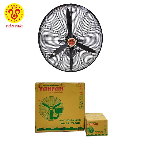 Yanfan T26CN industrial hanging fan 150W . capacity