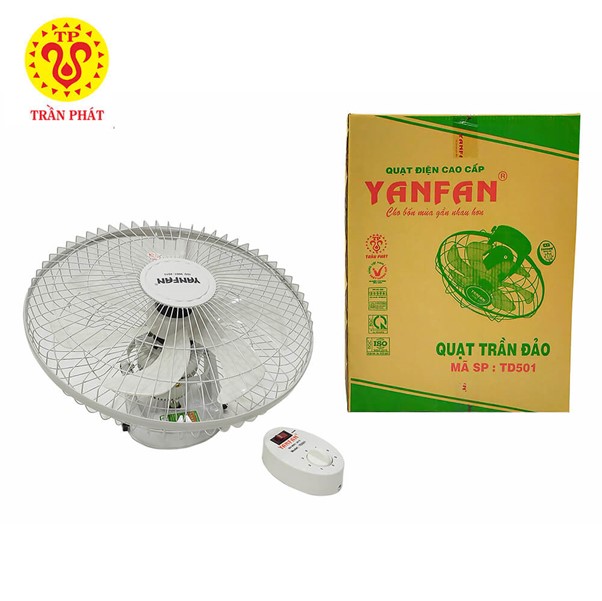 Quạt trần đảo Yanfan TD501 công suất 47W