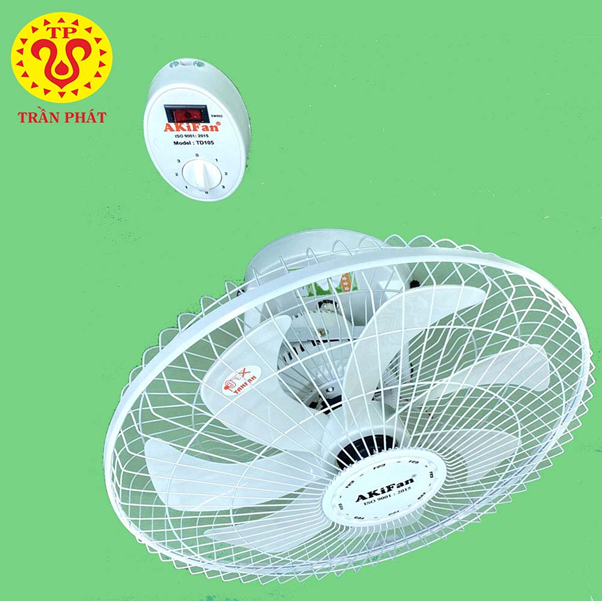 Orbital fan Akifan TD105 saves energy