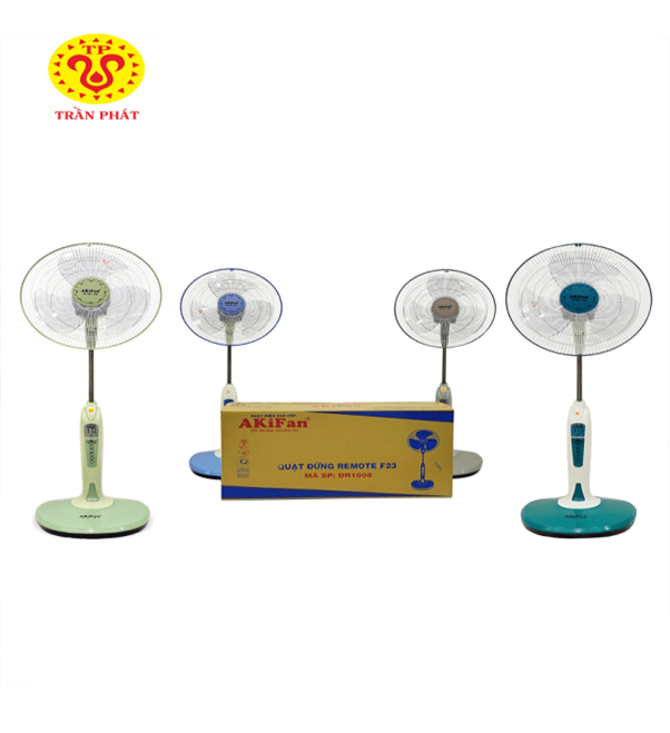 Akifan standing fan DR1608  can be controlled remotely