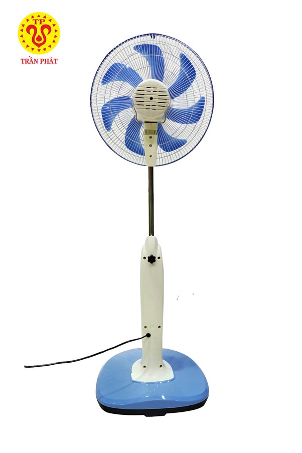 Standing fan model D8168 in turquoise