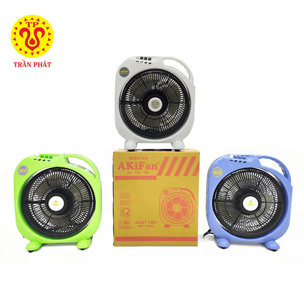 Akifan BD300 square box fan works with a capacity of 40W