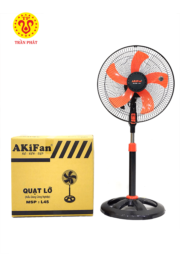 Model Akifan slide fan L45 fan works with a capacity of 47W