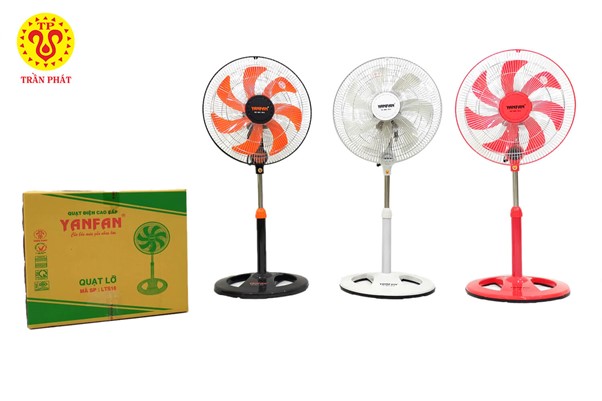 YanFan slide fan body iron LTS16 model has 3 colors for you to choose