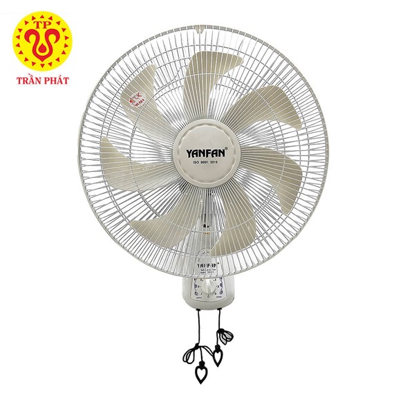 Mẫu quạt treo Yanfan 2 dây TC408 màu xám trắng