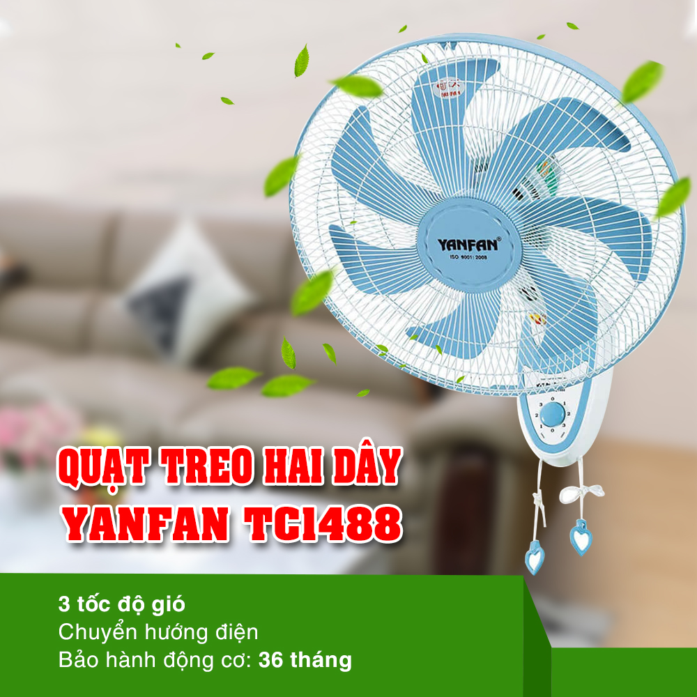 Top 4 best-selling Yanfan 2-wire hanging fans in September 2021