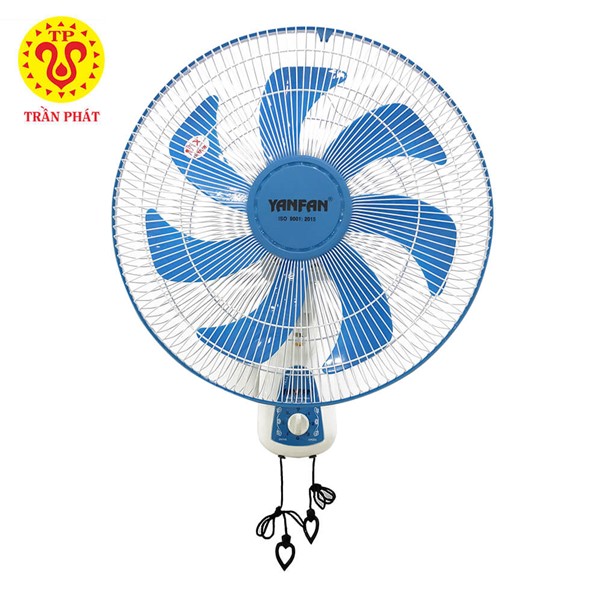 Yanfan TC408 wall fan has 3 colors cream-mon, cream-comment, gray and white