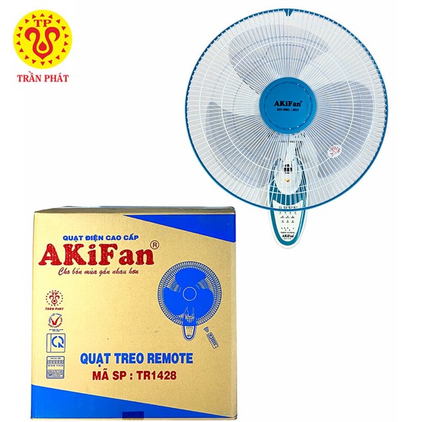 Remote control wall fan AKiFan