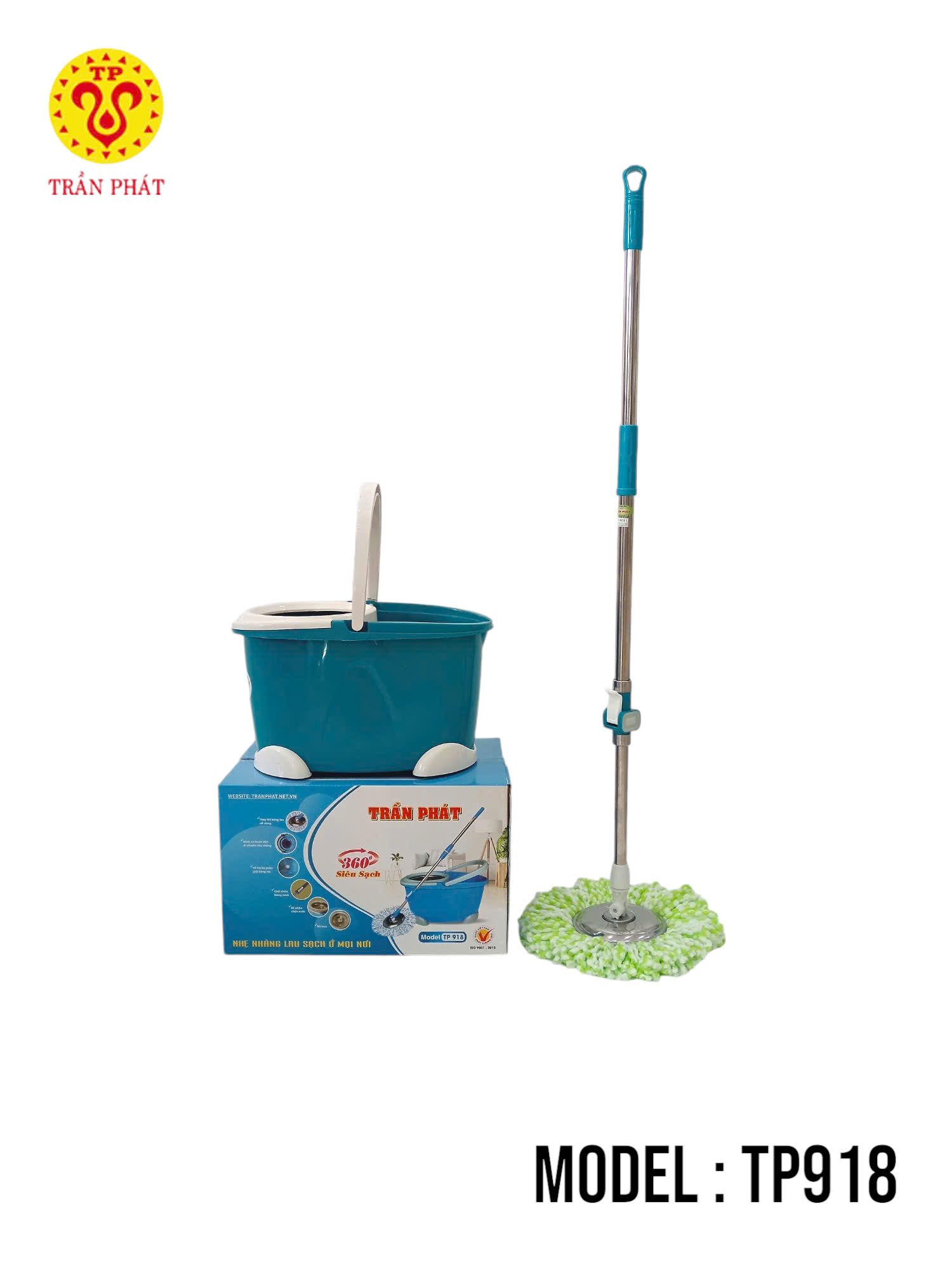 HAND-ROTATING 360° MOP KIT TP918