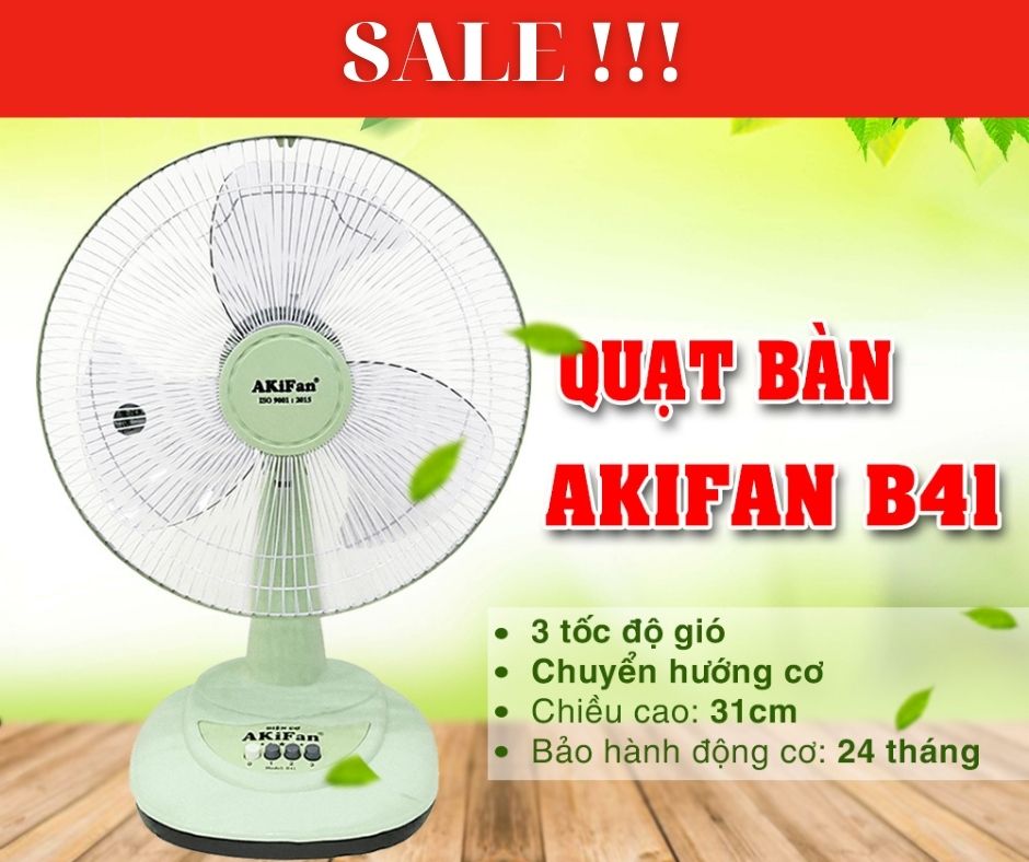 Tran Phat Company [SALE !!!] YANFAN Desk Fan - AKiFan Fan