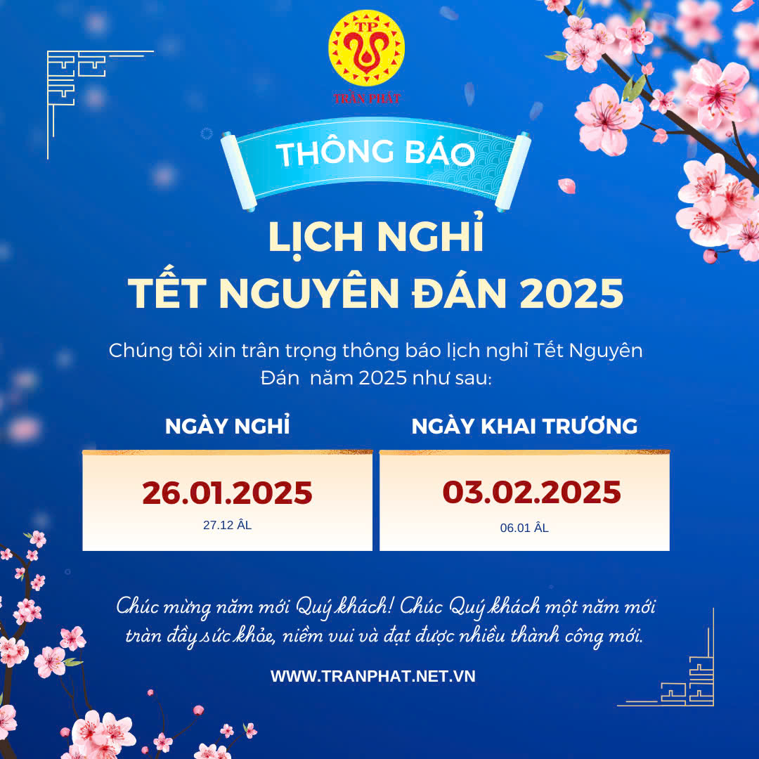 Thông báo nghỉ tết